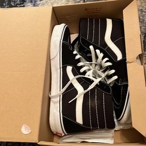 Black high top vans